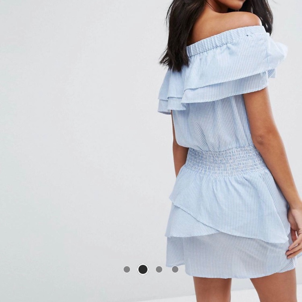 Vero Moda Off the Shoulder Dress M NWOT - Picture 3 of 5